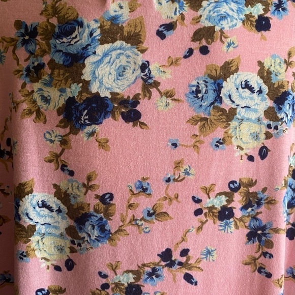 NWOT-JAMBY STYLES-PINK FLORAL DRESS-SIZE 3x - Picture 5 of 7